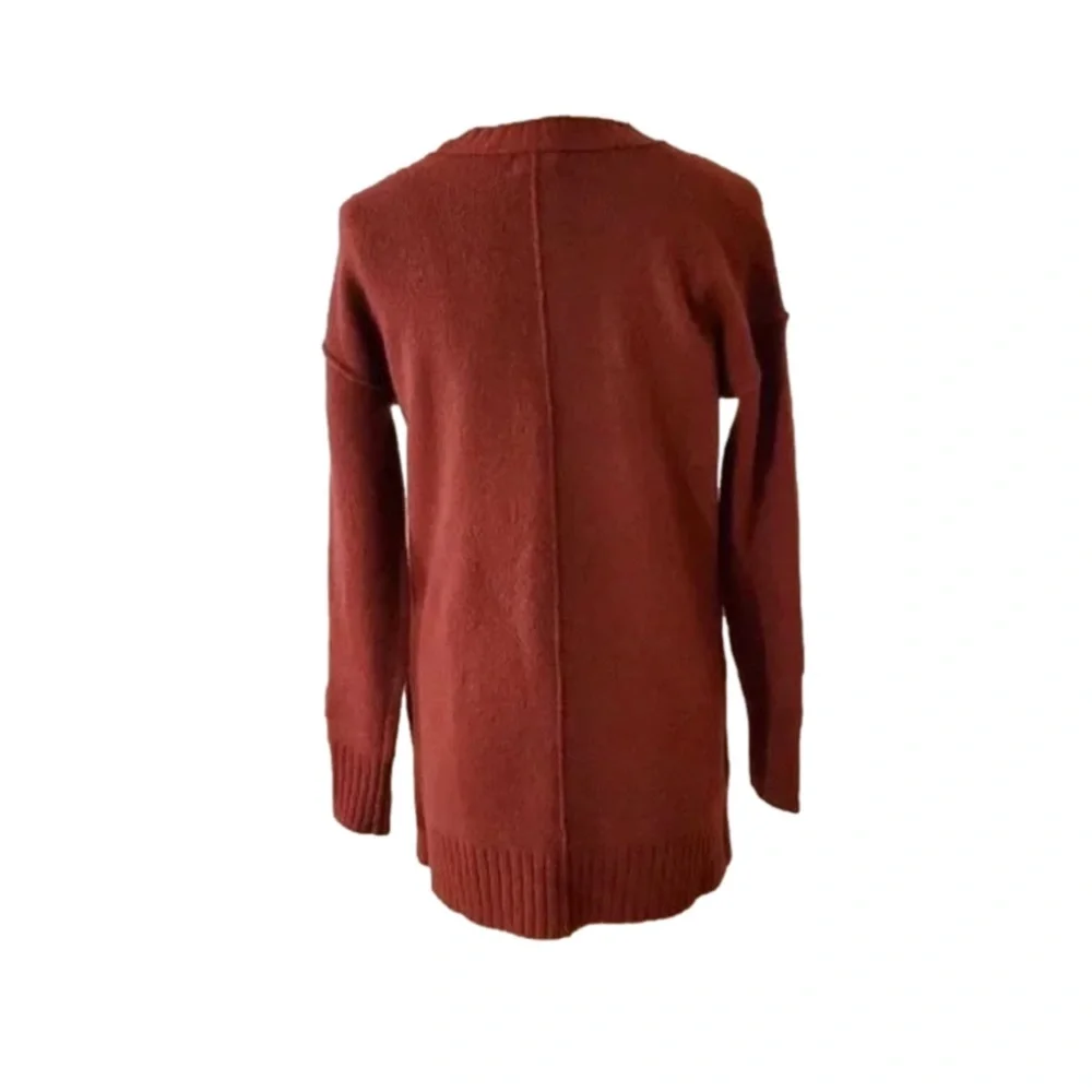 Caslon Burgundy Tunic Sweater Size Small - Picture 4 of 5